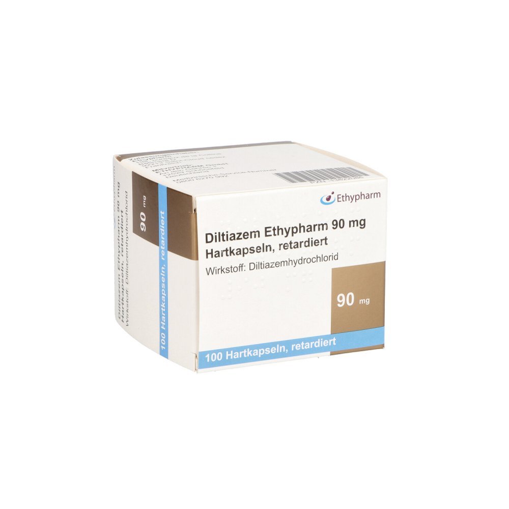 Diltiazem Ethypharm 90 Mg Hartkapseln Retardiert (100 stk)