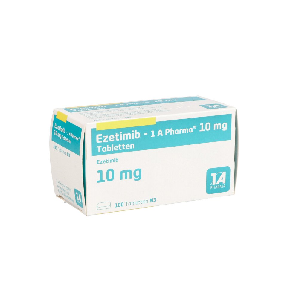 Ezetimib-1a Pharma 10 Mg Tabletten (100 stk)