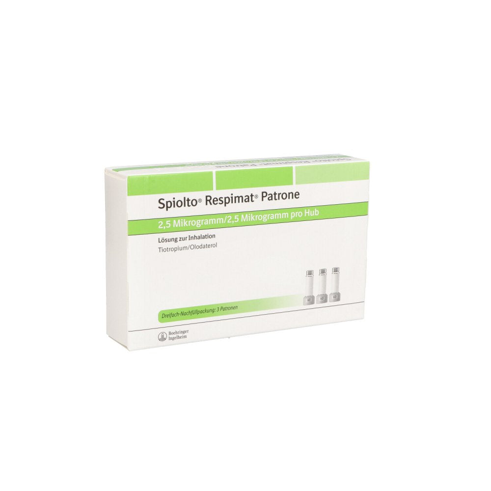 Spiolto Respimat 2,5 Μg/2,5 Μg Hub Nachfüllpackung (3X4.0 ml)