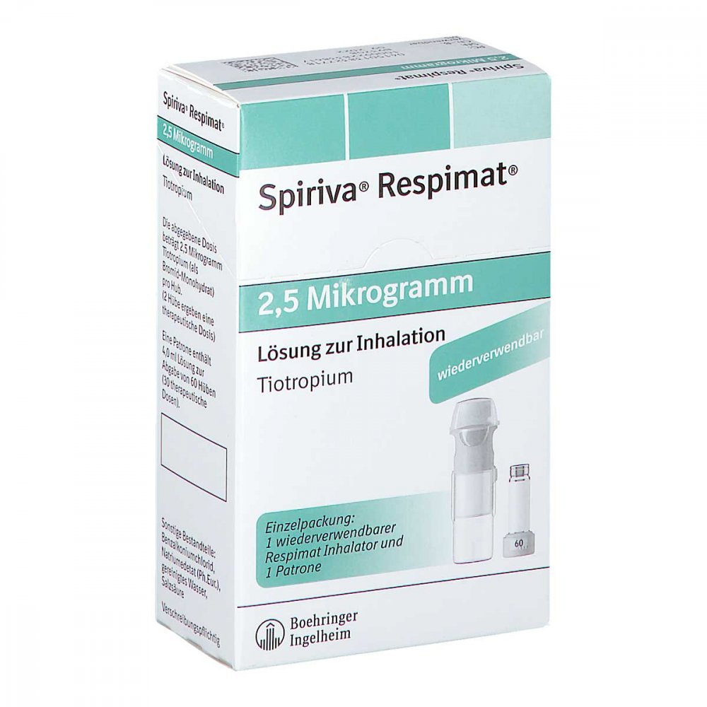 Spiriva Respimat 2,5 Μg Lsg.Z.Inh.Wiederverwendbar (1X4.0 ml)