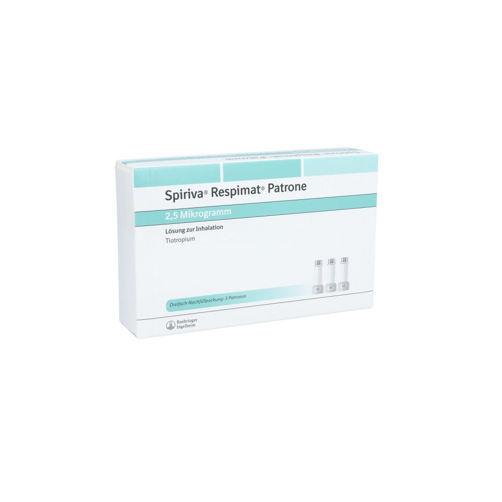 Spiriva Respimat 2,5 Μg Lsg.Z.Inh.Nachfüllpackung (3X4.0 ml)