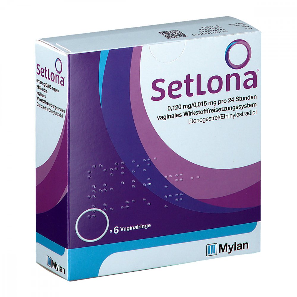 Setlona 0,120mg/0,015mg Pro 24h Vag.Wst.-Frs.Sys. (6 stk)