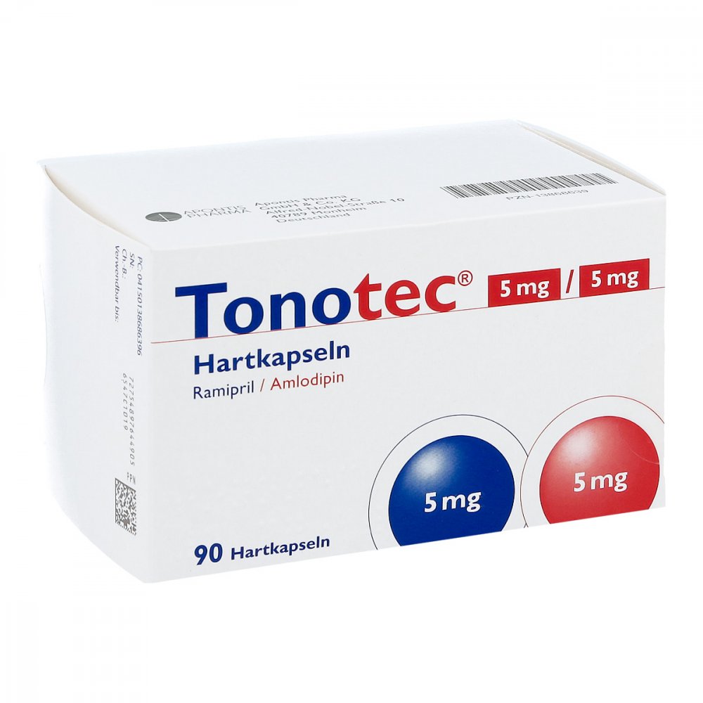 Tonotec 5 Mg/5 Mg Hartkapseln (90 stk)