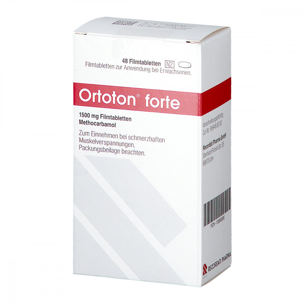 Ortoton Forte 1500 Mg Filmtabletten (48 stk)