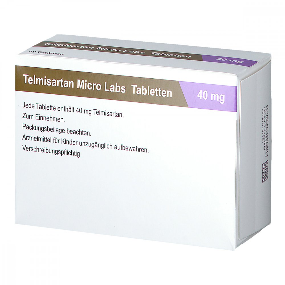 Telmisartan Micro Labs 40 Mg Tabletten (98 stk)