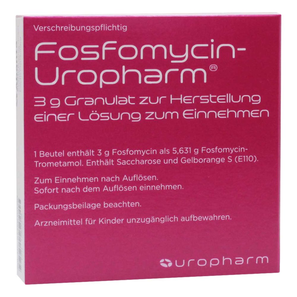 Fosfomycin-Uropharm 3 G Gran.Z.Herst.E.Lsg.Z.Einn. (1 stk)