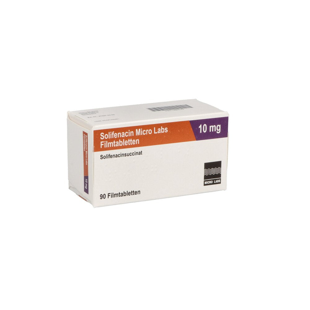 Solifenacin Micro Labs 10 Mg Filmtabletten (90 stk)