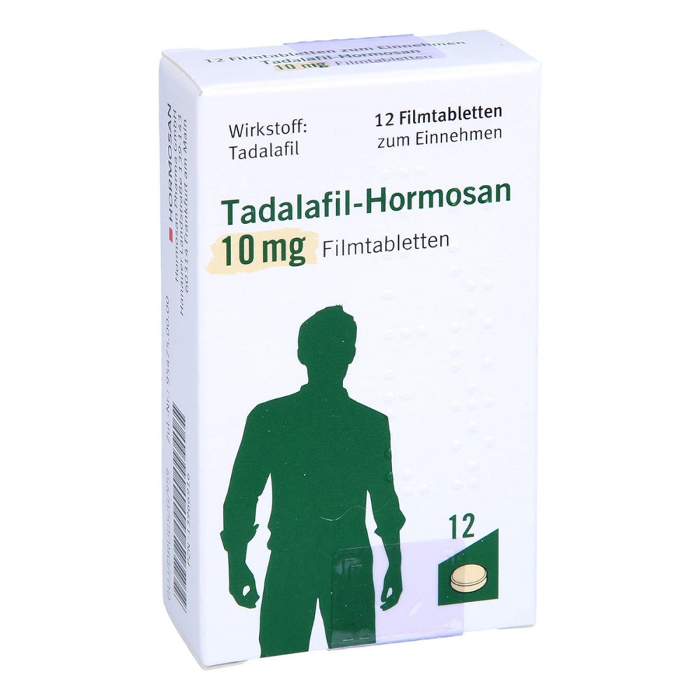 Tadalafil-Hormosan 10 Mg Filmtabletten (12 stk)