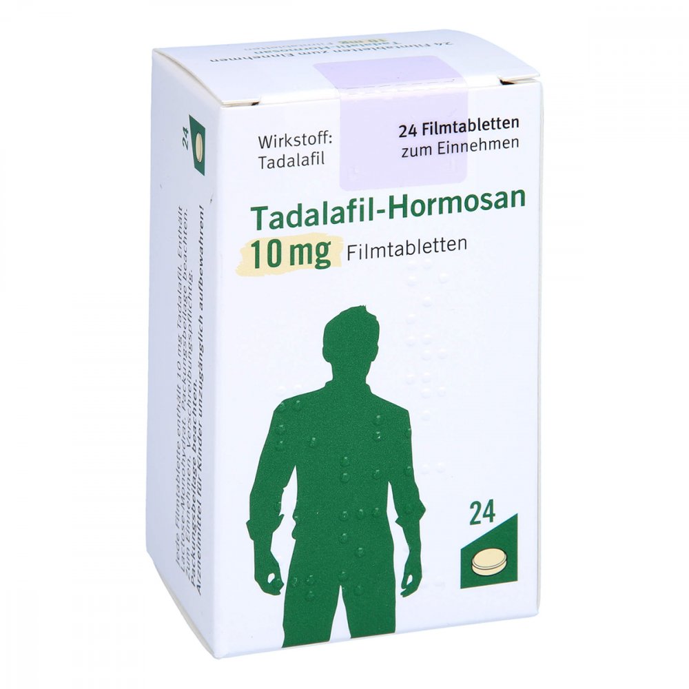 Tadalafil-Hormosan 10 Mg Filmtabletten (24 stk)