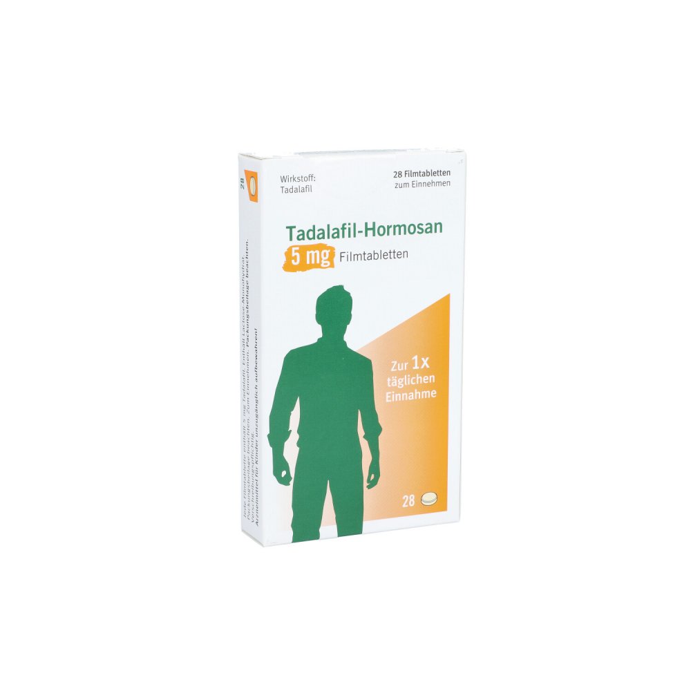 Tadalafil-Hormosan 5 Mg Filmtabletten (28 stk)