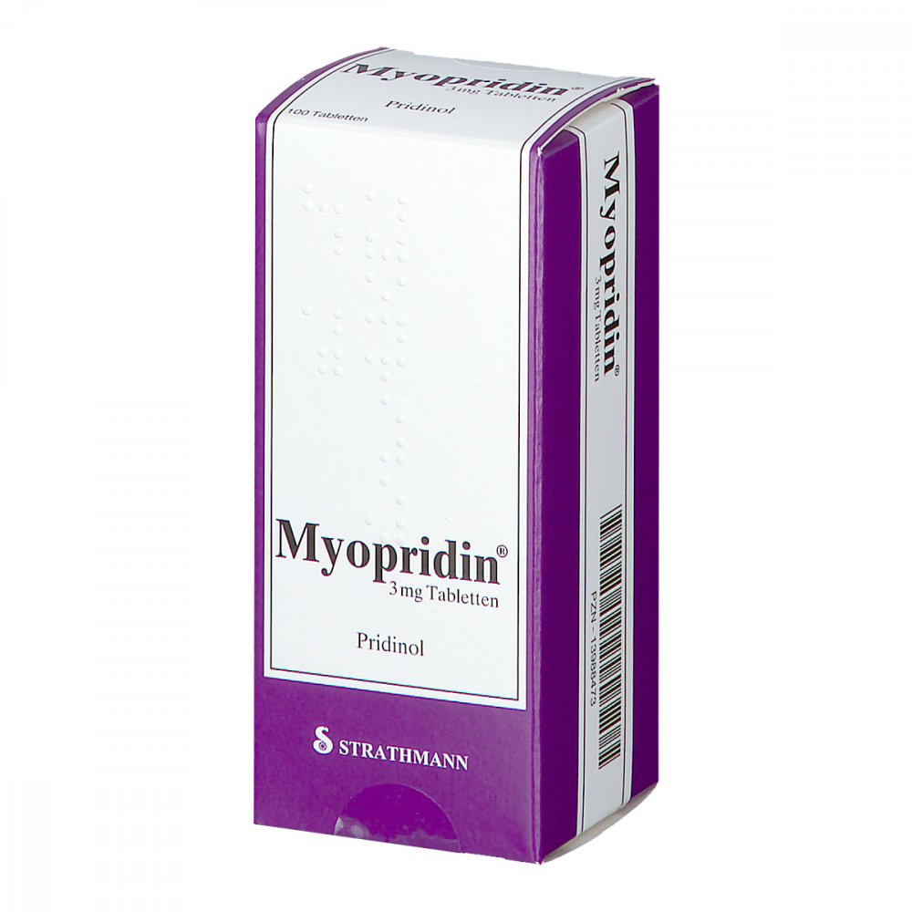 Myopridin 3 Mg Tabletten (100 stk)