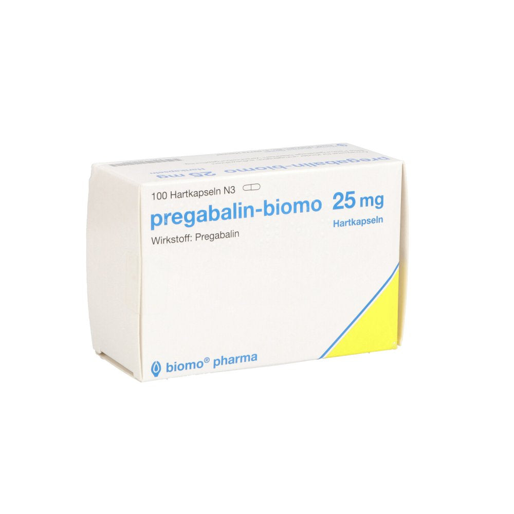 Pregabalin-Biomo 25 Mg Hartkapseln (100 stk)
