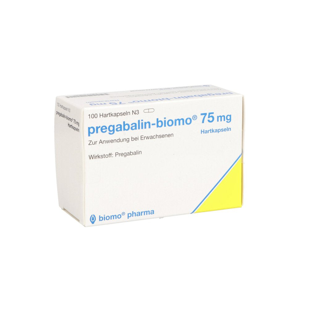 Pregabalin-Biomo 75 Mg Hartkapseln (100 stk)