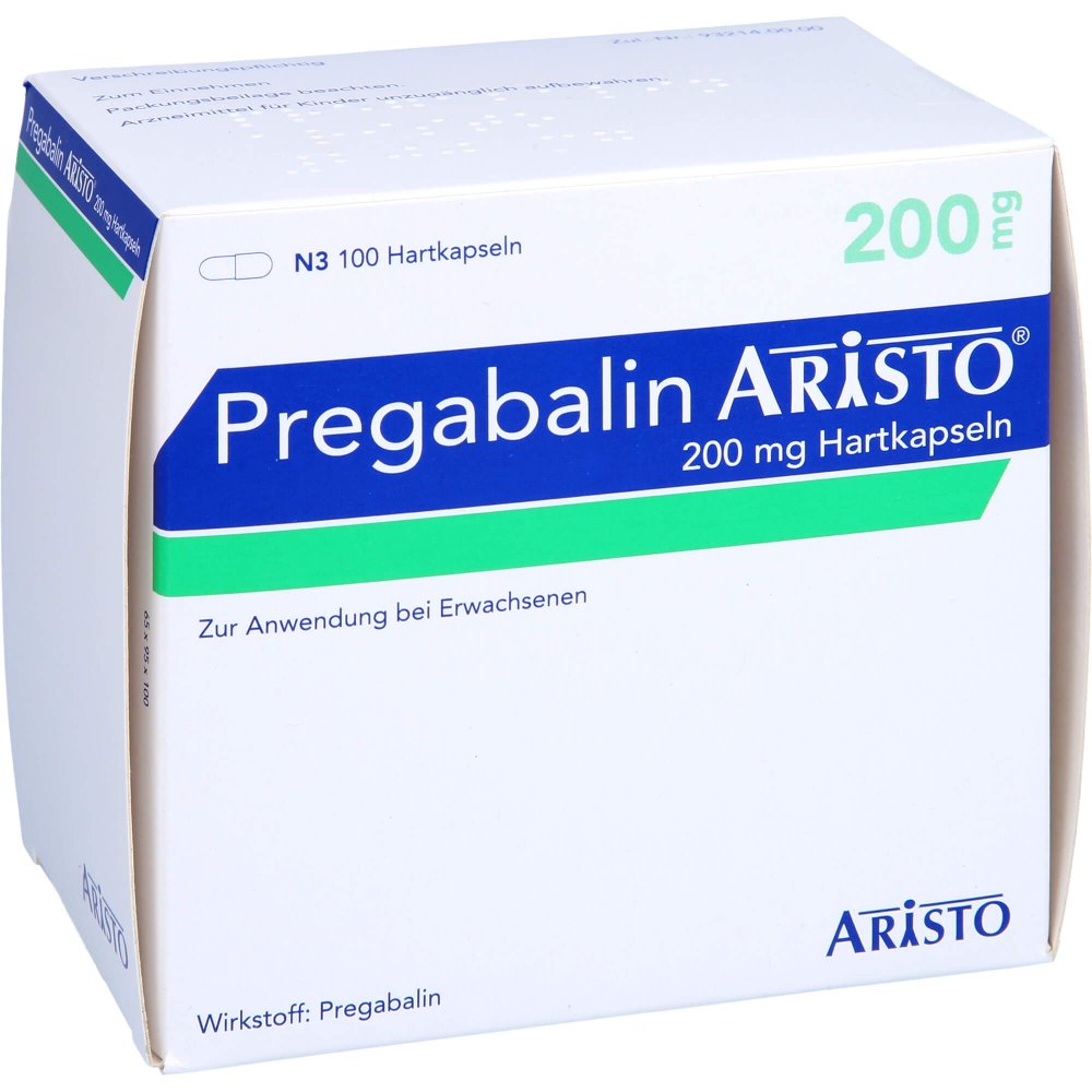 Pregabalin Aristo 200 Mg Hartkapseln (100 stk)