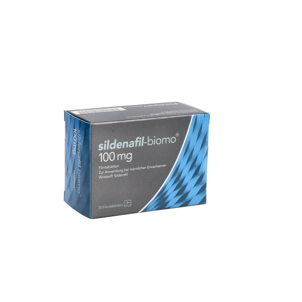 Sildenafil-Biomo 100 Mg Filmtabletten (20 stk)