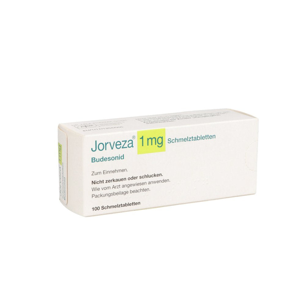 Das Produktfoto zeigt Jorveza 1 Mg Schmelztabletten (100 stk) PZN 14055453