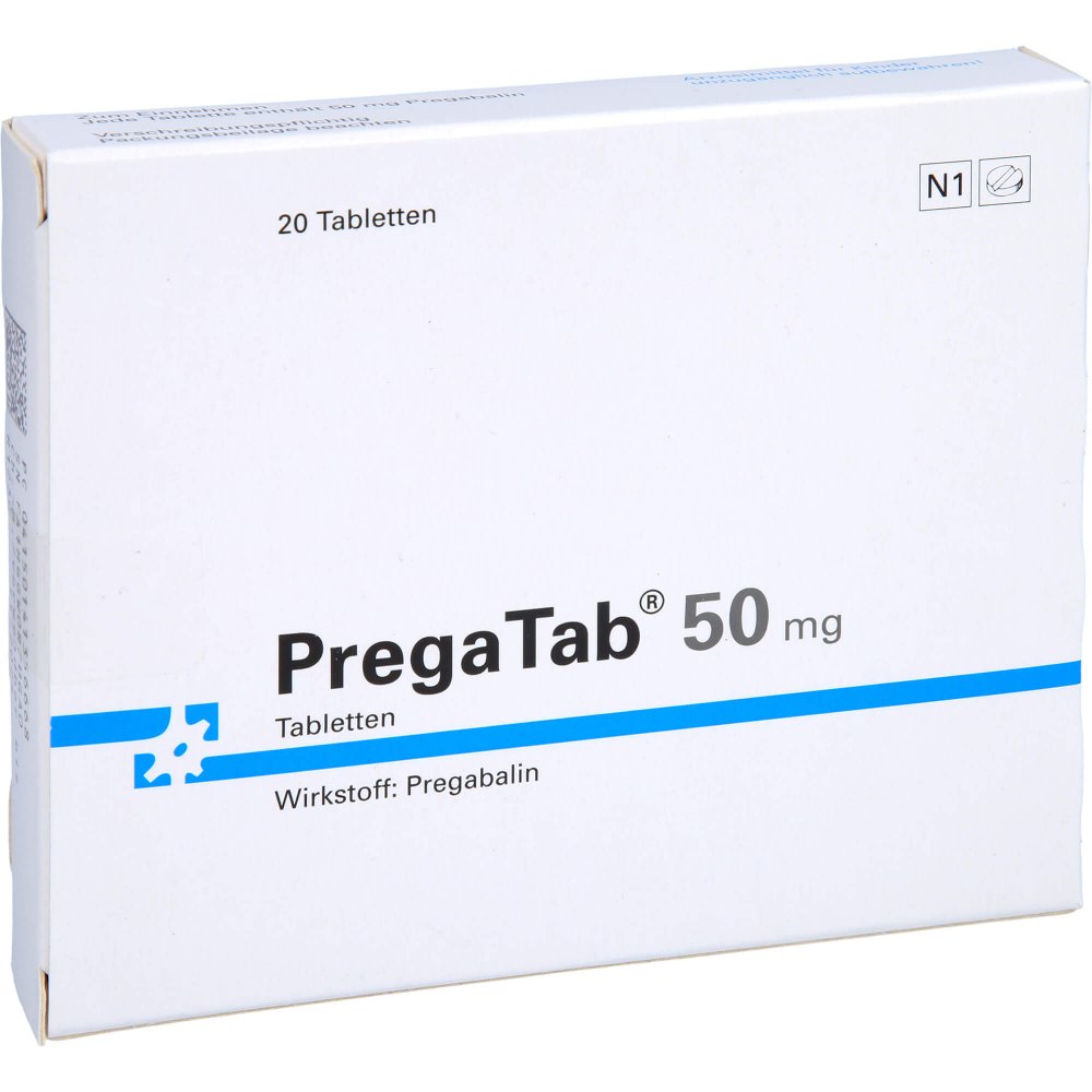 Pregatab 50 Mg Tabletten (20 stk)