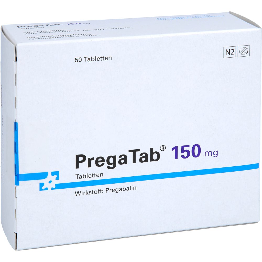 Pregatab 150 Mg Tabletten (50 stk)