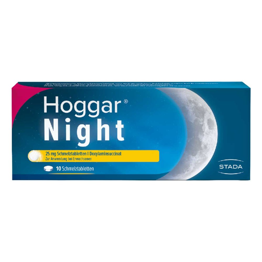 Hoggar Night 25 Mg Schmelztabletten (10 stk)