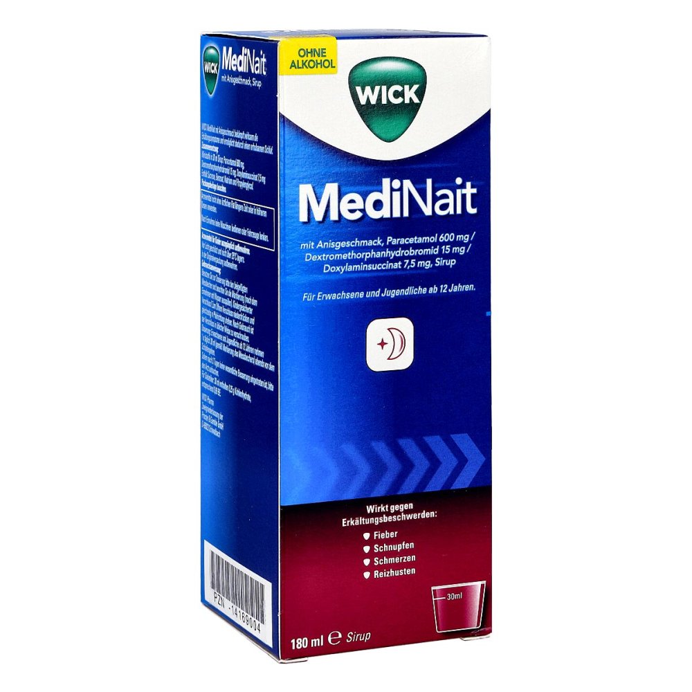 Wick Medinait Mit Anisgeschmack Sirup (180 ml)