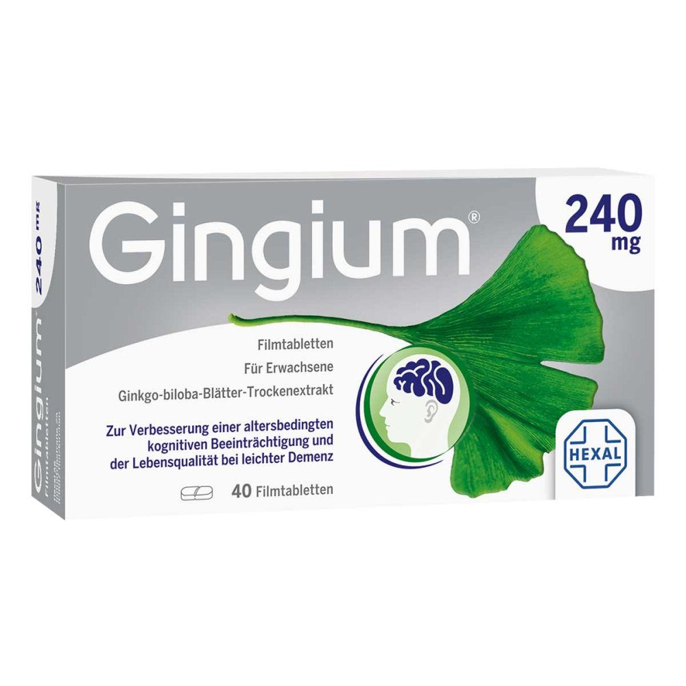 Gingium 240 Mg Filmtabletten (40 stk)