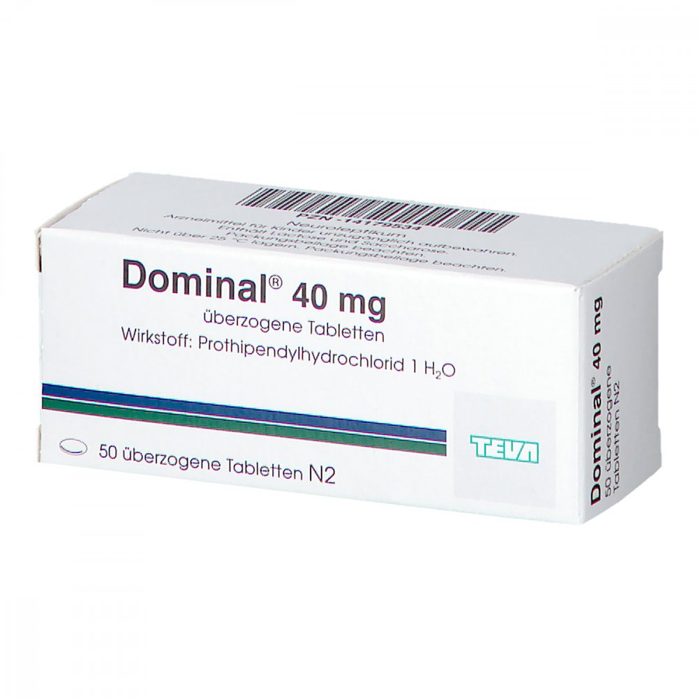Dominal 40 Mg Überzogene Tabletten (50 stk)