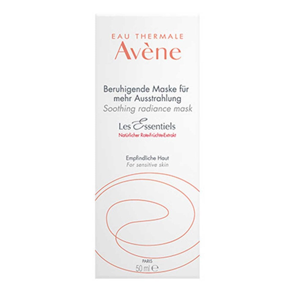 Das Produktfoto zeigt Avene Les Essentiels Beruhigende Maske (50 ml) PZN 14211166