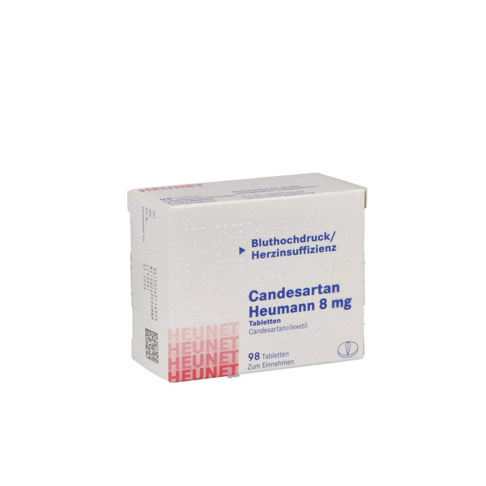 Candesartan Heumann 8 Mg Tabletten Heunet (98 stk)