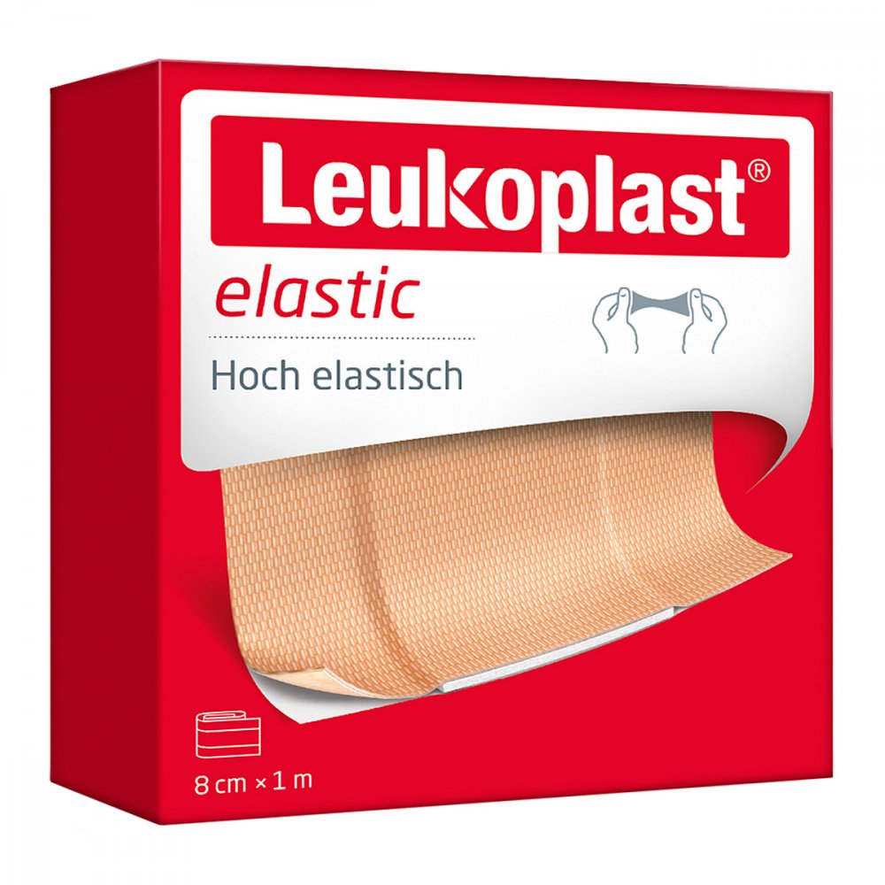 Leukoplast Elastic Pflaster 8 Cmx1 M (1 stk)