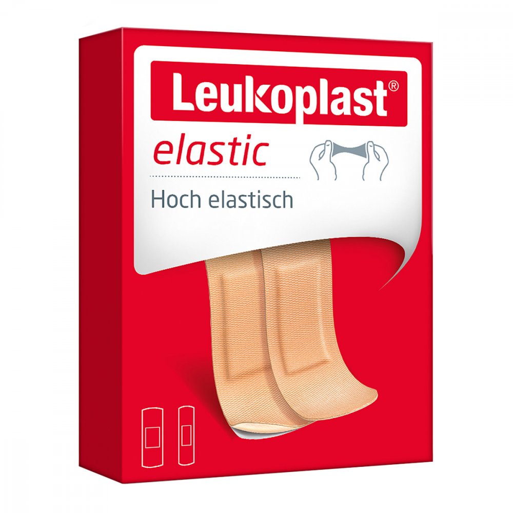 Leukoplast Elastic Strips 19x76mm 8st/25x76mm 12st (20 stk)