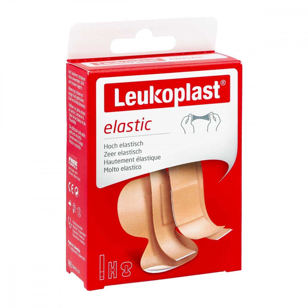 Leukoplast Elastic Pflaster Mix 3 Größen (20 stk)