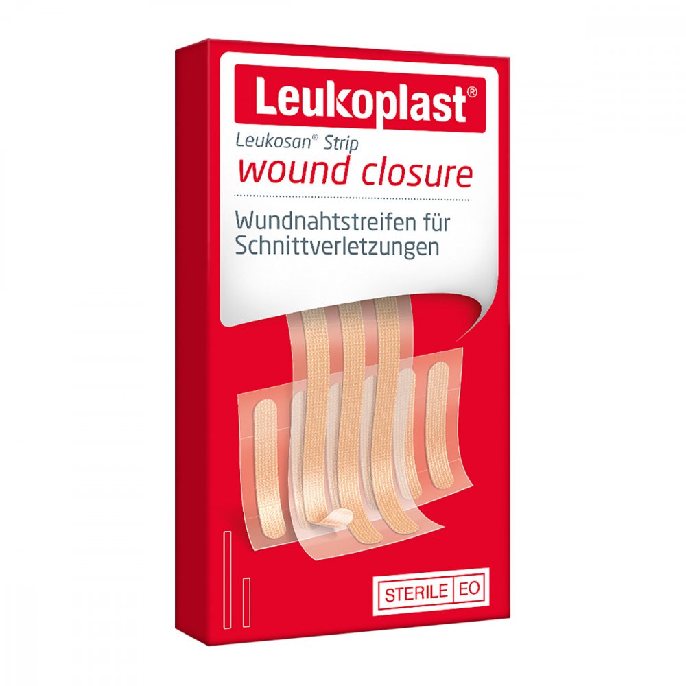 Leukoplast Leukosan Strip Steril 6x38 Mm/6x75 Mm (9 stk)