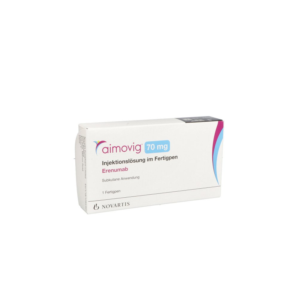 Aimovig 70 Mg Injektionslösung Im Fertigpen (1 stk)