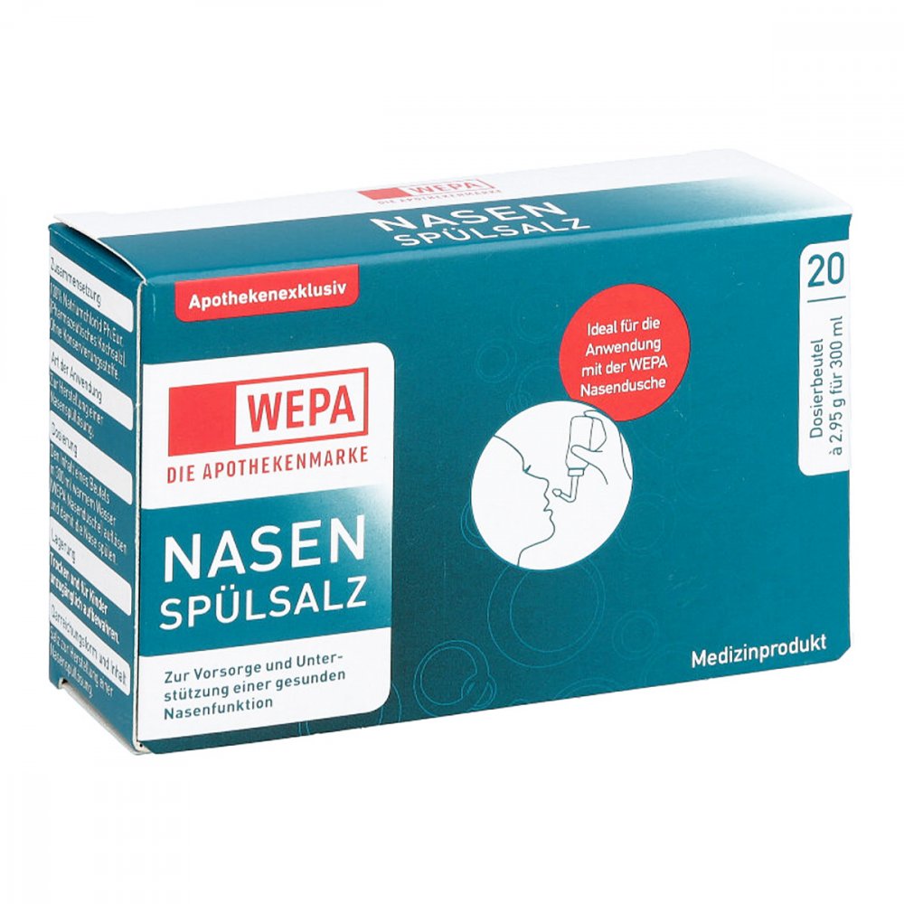 Wepa Nasenspülsalz (20X2.95 g)