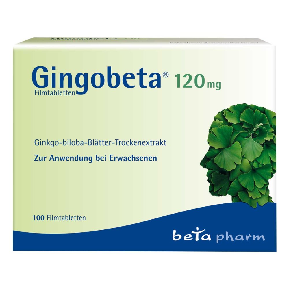 Gingobeta 120 Mg Filmtabletten (100 stk)