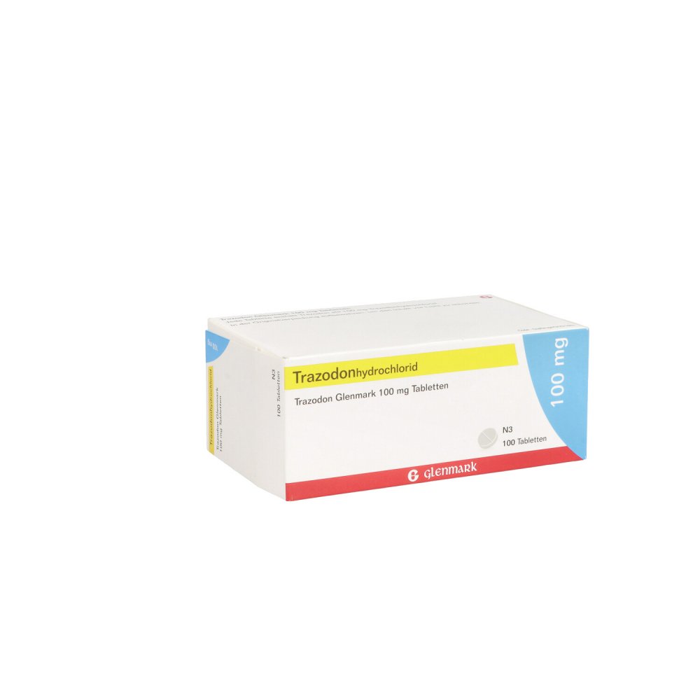 Trazodon Glenmark 100 Mg Tabletten (100 stk)