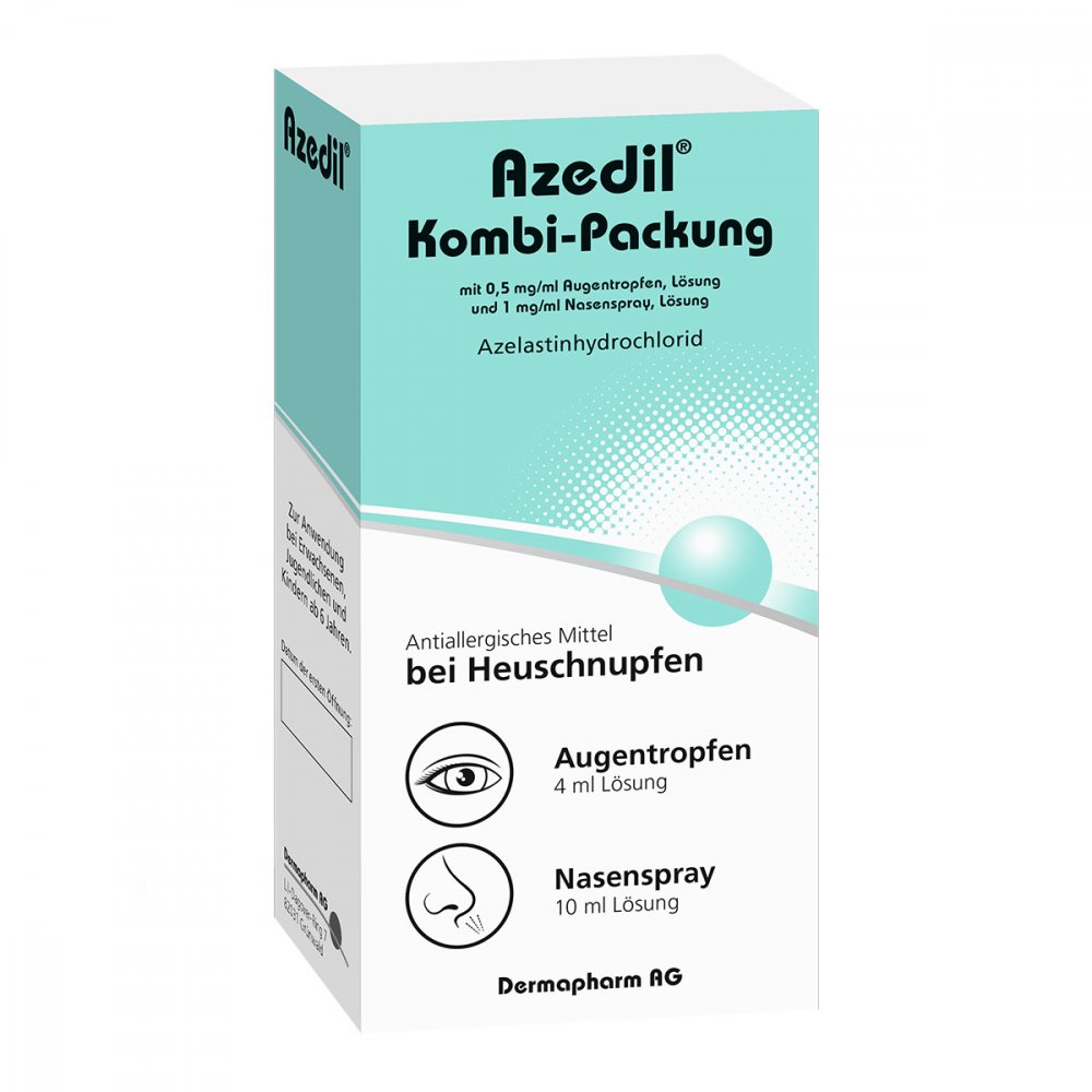 Azedil Kombi-Packung 0,5mg/Ml At 1mg/Ml Nasenspr. (1 stk)