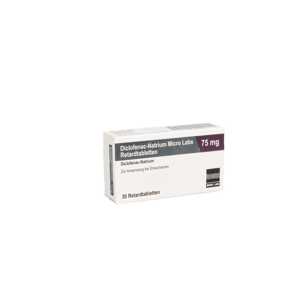 Diclofenac Natrium Micro Labs 75 Mg Retardtabl. (30 stk)