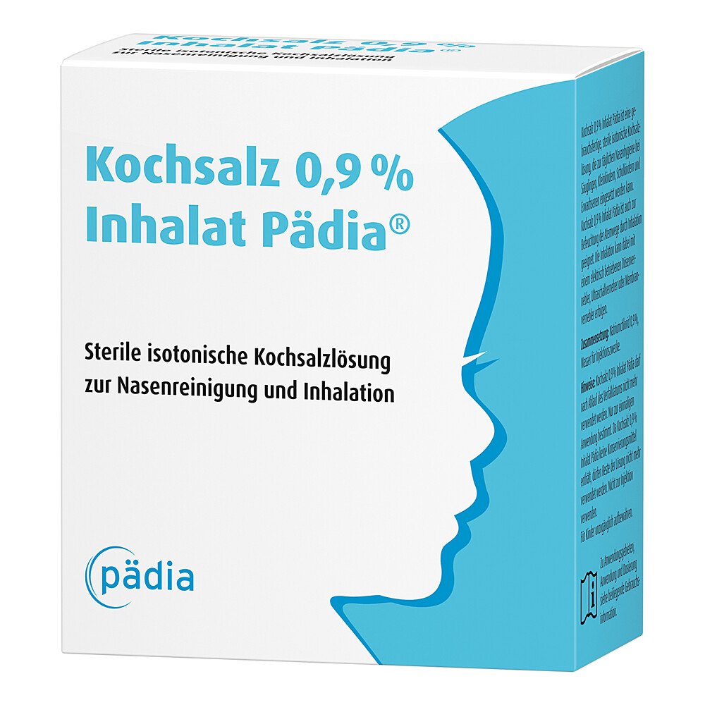 Kochsalz 0,9% Inhalat Pädia Ampullen (60X2.5 ml)