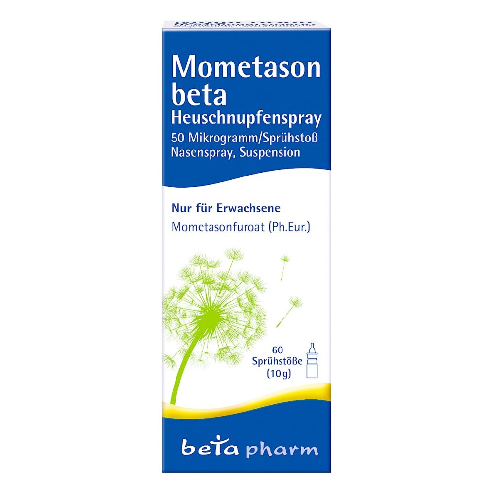 Mometason Beta Heuschnupfenspray 50μg/Sp.60 Sp.St (10 g)