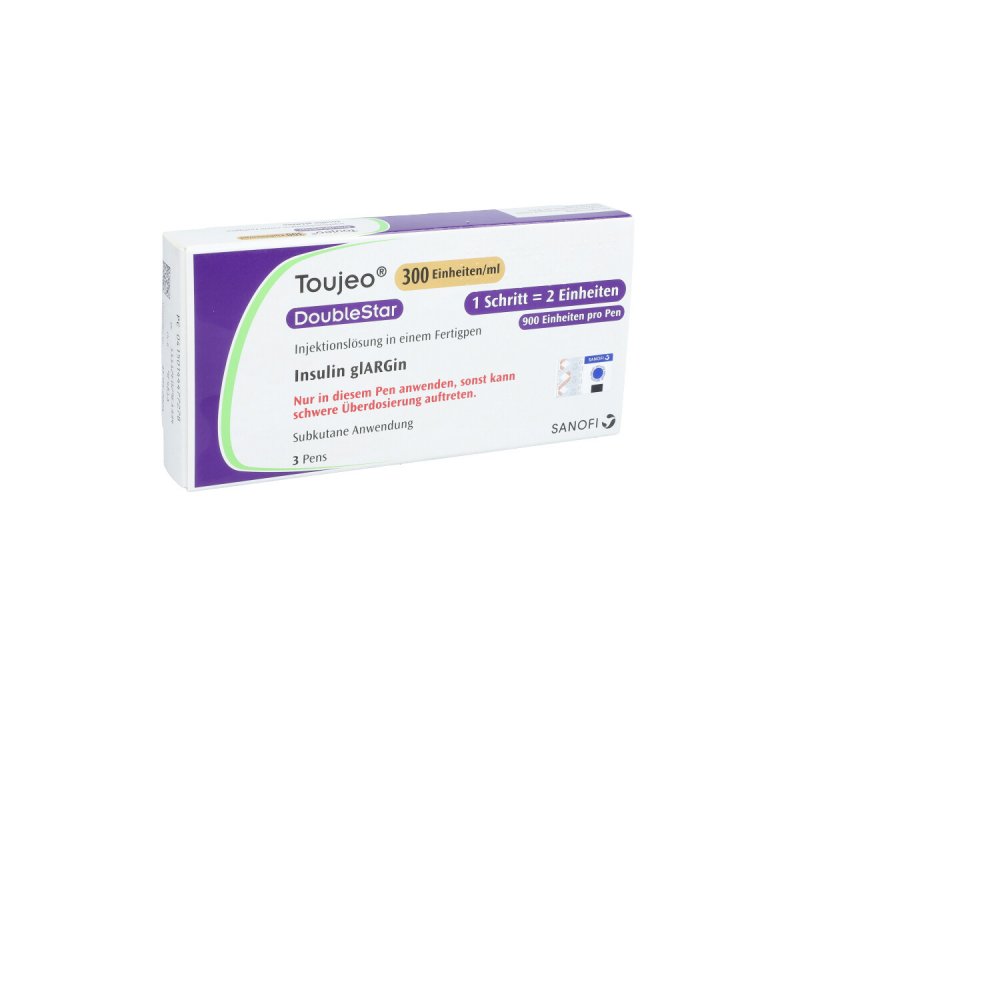 Toujeo 300 E/Ml Doublestar Inj.-Lsg.I.E.Fertigpen (3X3 ml)