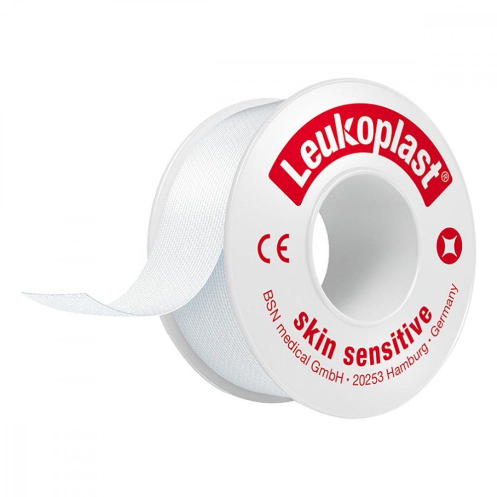Leukoplast Skin Sensitive 1,25 Cmx2,6 M M.Schutzr. (1 stk)