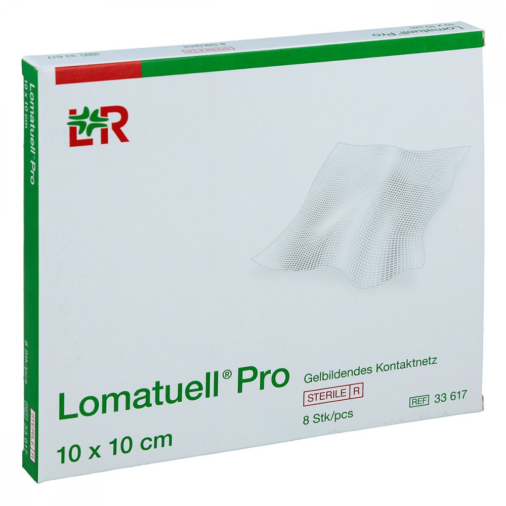 Lomatuell Pro 10x10 Cm Steril (8 stk)