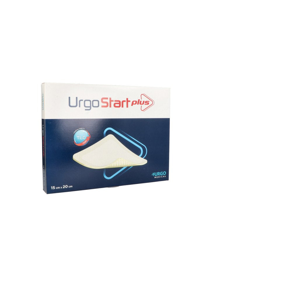 Das Produktfoto zeigt Urgostart Plus 15x20 Cm Wundverband (5 stk) PZN 15210660