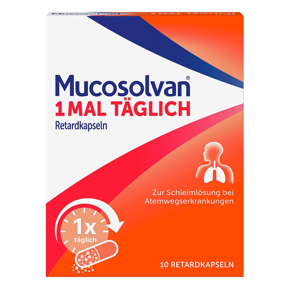 Mucosolvan 1mal Täglich Retardkapseln (10 stk)