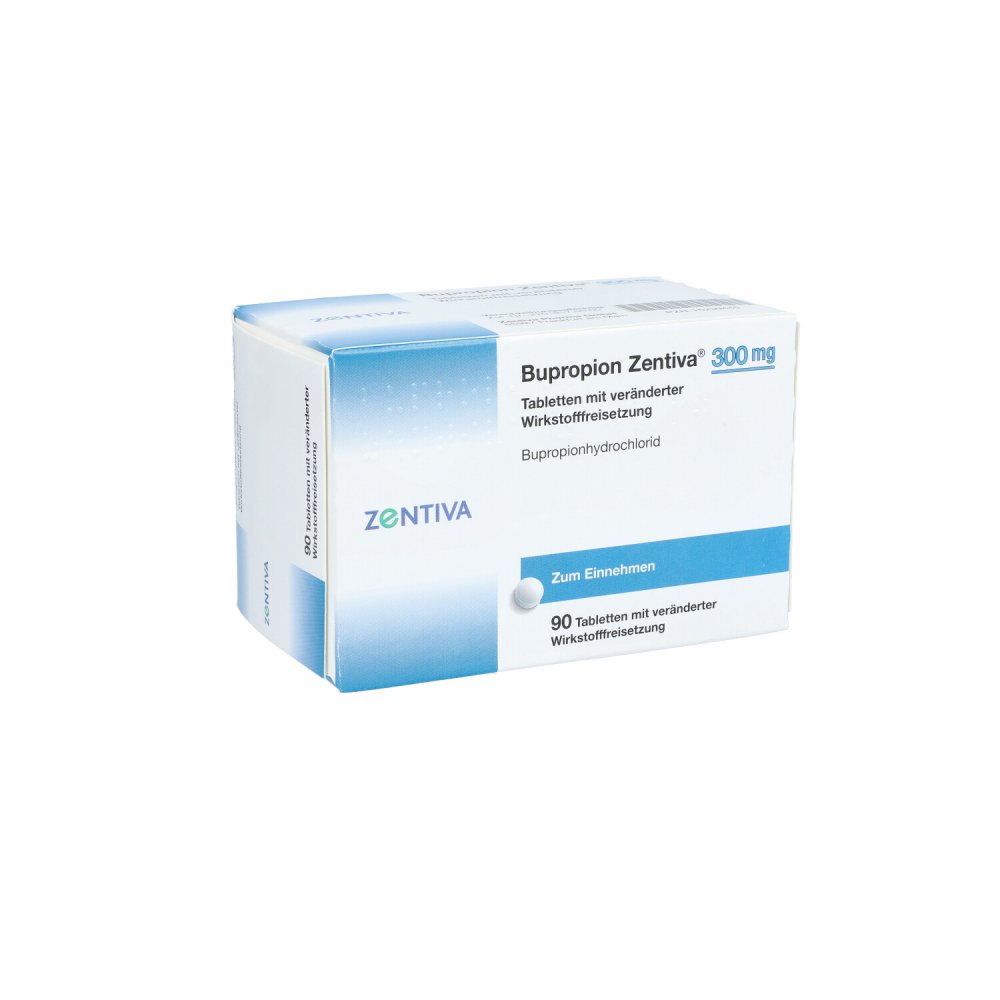 Bupropion Zentiva 300 Mg Tab.M.Verä.Wst.-Frs. (90 stk)