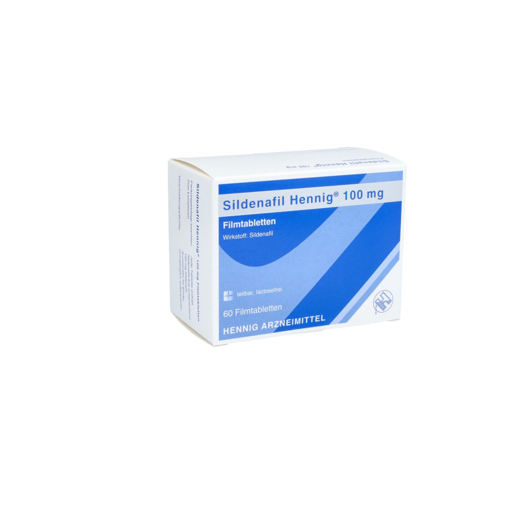 Sildenafil Hennig 100 Mg Filmtabletten (60 stk)