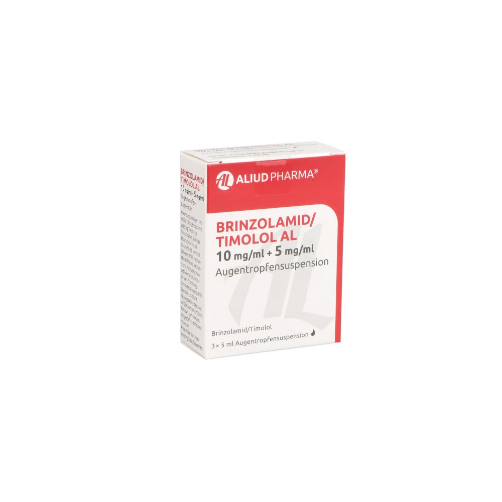 Brinzolamid/Timolol Al 10+5 Mg/Ml Augentropfensusp (3X5 ml)