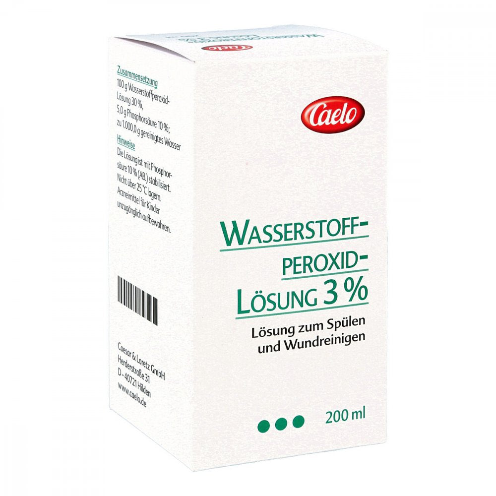 Wasserstoffperoxid 3% Caelo Lsg.Standard Zul. (200 ml)