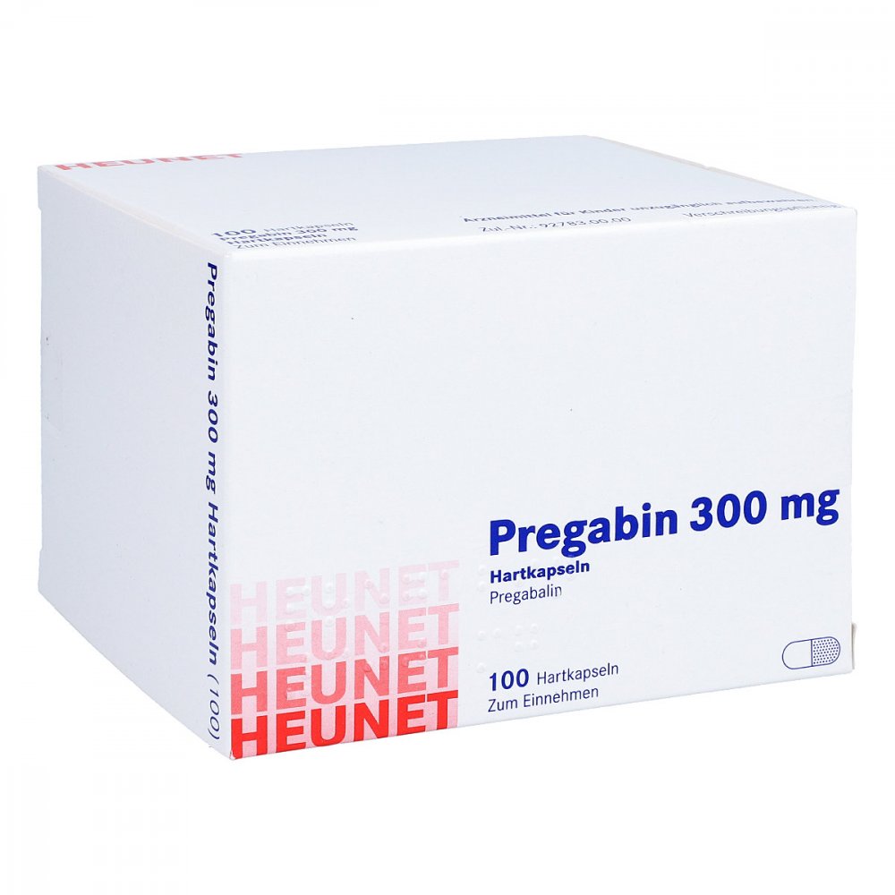 Pregabin 300 Mg Hartkapseln Heunet (100 stk)